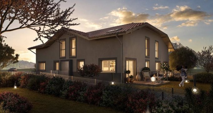 Achat / Vente programme immobilier neuf Amancy secteur pavillonnaire au coeur des montagnes (74800) - Réf. 11235