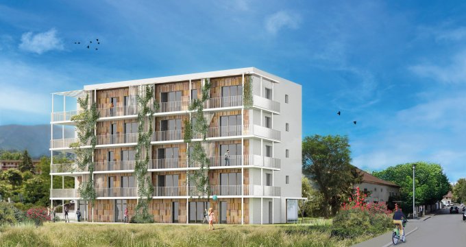 Achat / Vente programme immobilier neuf Annemasse ecoquartier de Château proche centre et tram (74100) - Réf. 11303