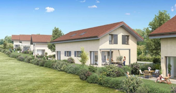 Achat / Vente programme immobilier neuf Bons-en-Chablais proche Annemasse et Thonon-les-Bains (74890) - Réf. 9175