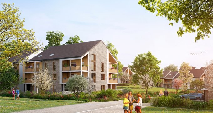 Achat / Vente programme immobilier neuf Sergy 10 minutes de la frontière suisse (01630) - Réf. 8086