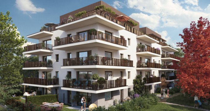 Achat / Vente programme immobilier neuf Thonon-les-Bains proche centre-ville et lac Léman (74200) - Réf. 9185