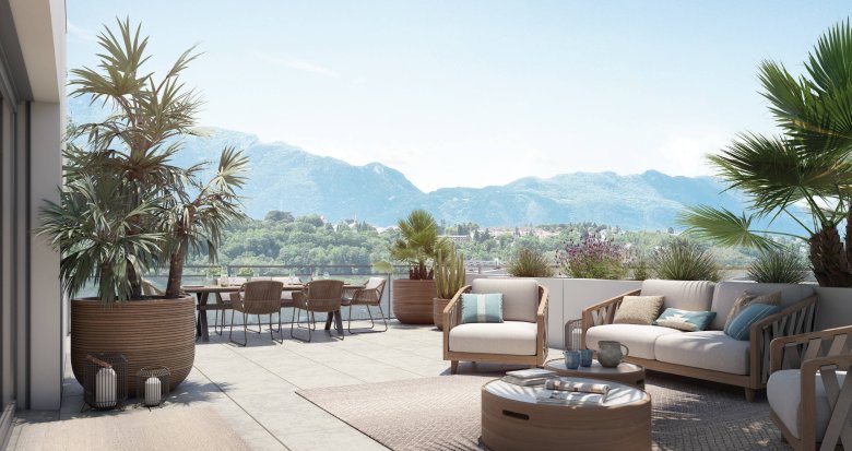 Achat / Vente programme immobilier neuf Aix-les-Bains à 10 min en voiture du lac du Bourget (73100) - Réf. 11849