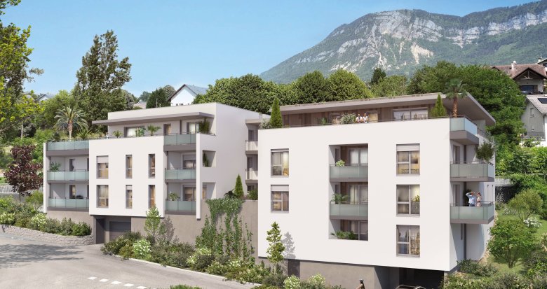 Achat / Vente programme immobilier neuf Aix-les-Bains à 10 min en voiture du lac du Bourget (73100) - Réf. 11849