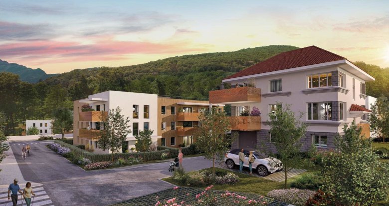 Achat / Vente programme immobilier neuf Aix-les-Bains à 10 minutes en bus du centre-ville (73100) - Réf. 11000