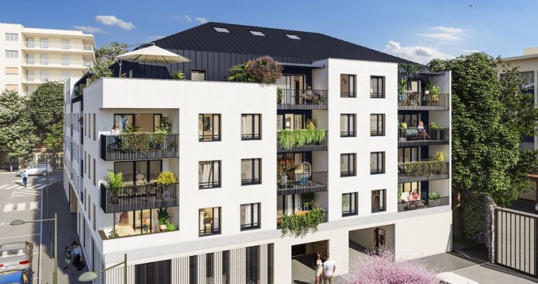 Achat / Vente programme immobilier neuf Aix-les-Bains au cœur de ville proche Casino (73100) - Réf. 8325