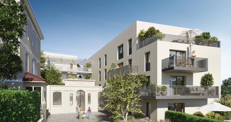 Achat / Vente programme immobilier neuf Aix-les-Bains quartier calme en lisière du Parc (73100) - Réf. 10848