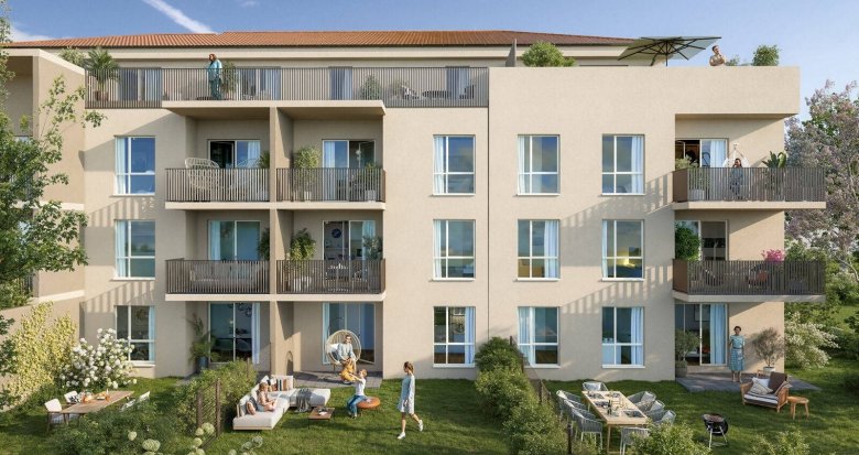 Achat / Vente programme immobilier neuf Ambérieu-en-Bugey à 5 min à pied de la gare reliant à Lyon (01500) - Réf. 11864