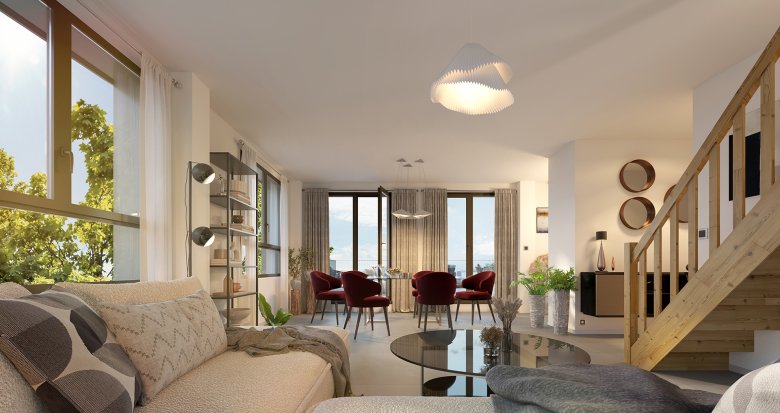 Achat / Vente programme immobilier neuf Ambilly centre bourg à moins de 10 km de Genève (74100) - Réf. 9149