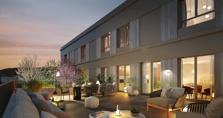 Achat / Vente programme immobilier neuf Ambilly centre bourg à moins de 10 km de Genève (74100) - Réf. 9149