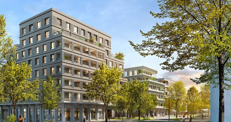 Achat / Vente programme immobilier neuf Ambilly centre bourg à moins de 10 km de Genève (74100) - Réf. 9149