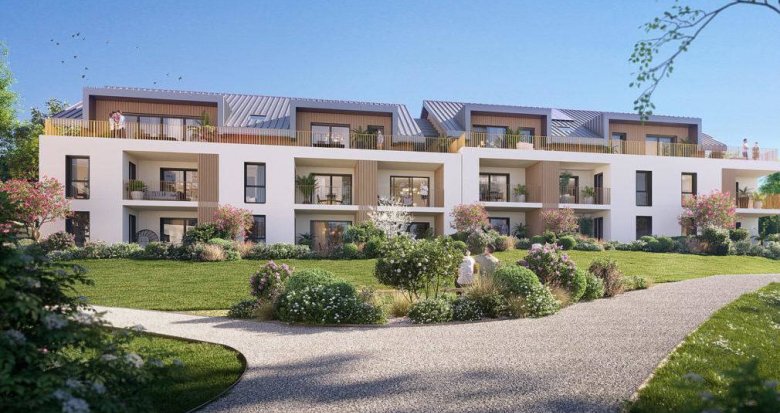 Achat / Vente programme immobilier neuf Annecy-le-Vieux à 10 minutes à vélo du lac (74940) - Réf. 11786