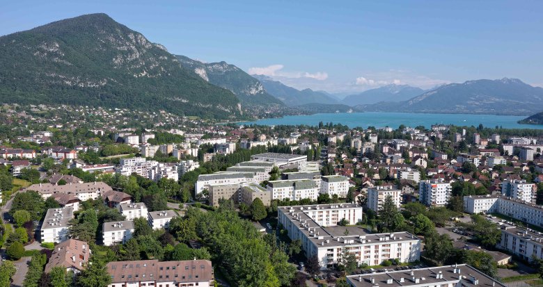 Achat / Vente programme immobilier neuf Annecy-le-Vieux au sein d'un parc verdoyant (74000) - Réf. 9124