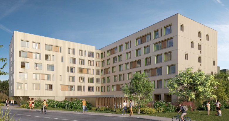 Achat / Vente programme immobilier neuf Annecy-le-Vieux résidence étudiante proche des campus (74000) - Réf. 8601