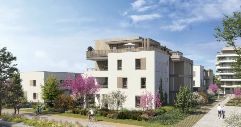 Achat / Vente programme immobilier neuf Annecy-Pringy cœur éco quartier de Pré Billy (74000) - Réf. 11904