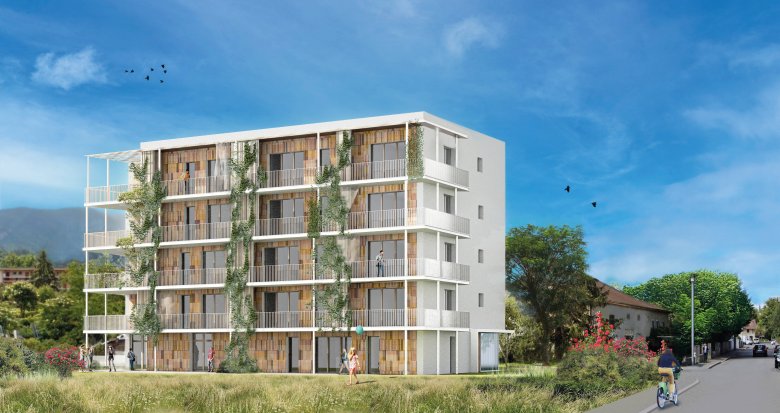 Achat / Vente programme immobilier neuf Annemasse ecoquartier de Château proche centre et tram (74100) - Réf. 11303