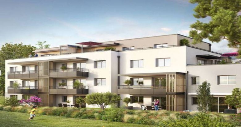 Achat / Vente programme immobilier neuf Ayse à 250m de la gare Léman Express (74130) - Réf. 5375