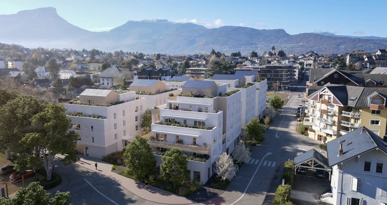 Achat / Vente programme immobilier neuf Challes-les-Eaux centre à 15 min de Chambery (73190) - Réf. 9550