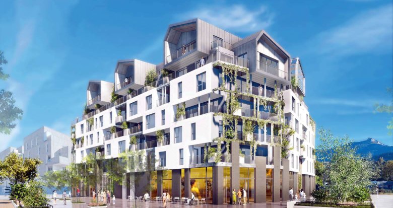 Achat / Vente programme immobilier neuf Chambéry au cœur de l’écoquartier Vetrotex (73000) - Réf. 8629