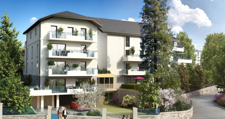 Achat / Vente programme immobilier neuf Chambéry quartier paisible à 6 min de route du centre-ville (73000) - Réf. 9546