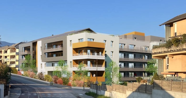 Achat / Vente programme immobilier neuf Cognin quartier connecté à 800m du Parc au Forezan (73160) - Réf. 8855