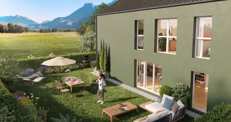 Achat / Vente programme immobilier neuf Doussard à 30 min d'Annecy avec vue sur le Lac (74210) - Réf. 11229