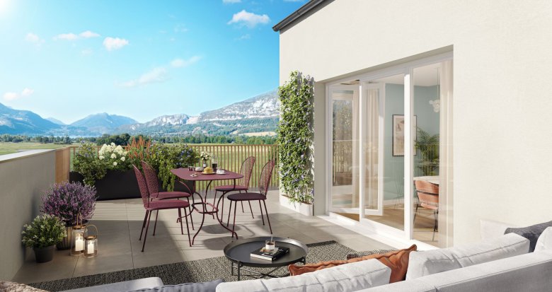 Achat / Vente programme immobilier neuf Doussard à 30 min d'Annecy avec vue sur le Lac (74210) - Réf. 11229