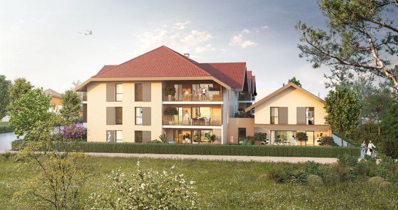 Achat / Vente programme immobilier neuf Épagny Metz-Tessy à 10 min de route du lac d’Annecy (74370) - Réf. 9133