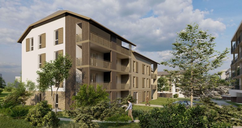 Achat / Vente programme immobilier neuf Gex à 200m du coeur de ville (01170) - Réf. 8497