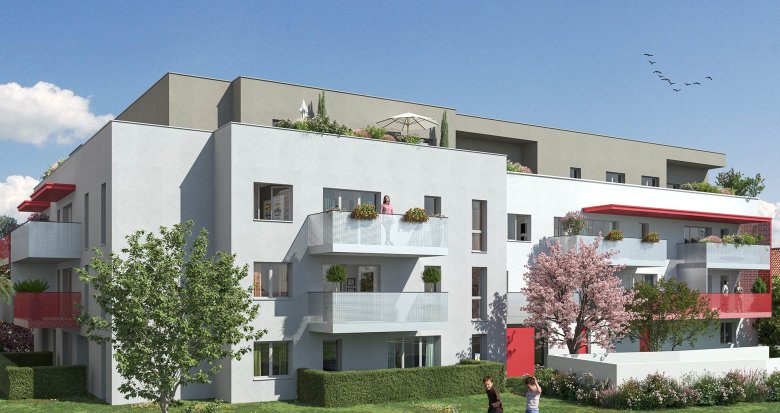 Achat / Vente programme immobilier neuf La Motte-Servolex à 10 min Lac du Bourget et Chambéry (73290) - Réf. 8542