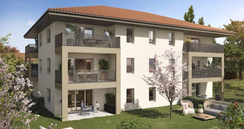 Achat / Vente programme immobilier neuf Loisin à 30 minutes de Genève (74140) - Réf. 8289