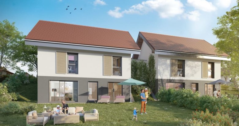 Achat / Vente programme immobilier neuf Mésigny hameau paisible en coeur de village (74330) - Réf. 9132