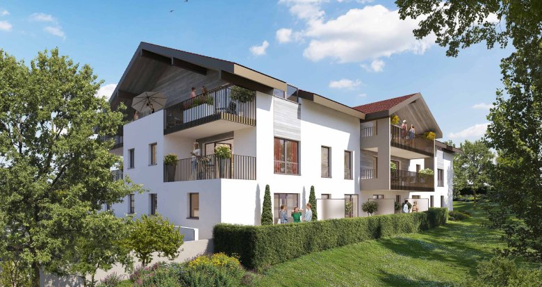 Achat / Vente programme immobilier neuf Neydens aux portes de la Suisse (74160) - Réf. 9166