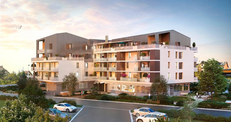 Achat / Vente programme immobilier neuf Saint-Alban-Leysse en plein centre bourg proche de la Leysse (73230) - Réf. 9549