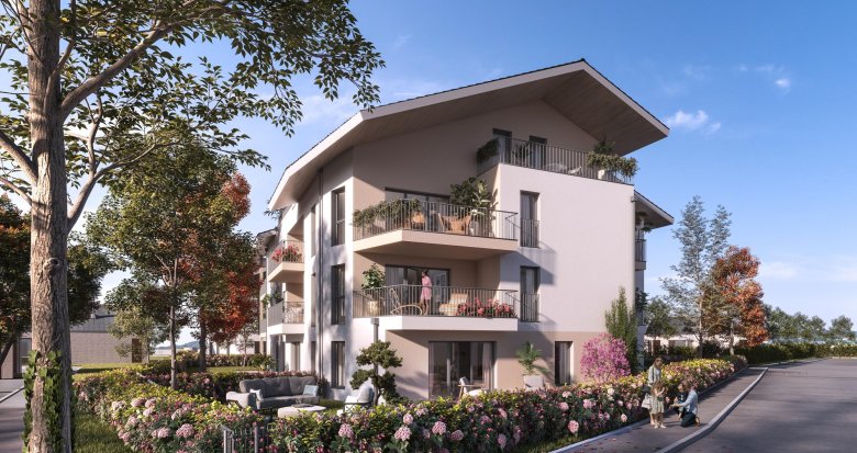 Achat / Vente programme immobilier neuf Saint-Félix ville-village à 20 min d’Annecy centre (74540) - Réf. 8814