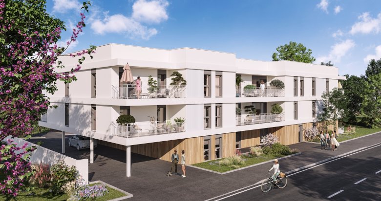 Achat / Vente programme immobilier neuf Saint-Genis-Pouilly à 6 min de la frontière Suisse (01630) - Réf. 8933