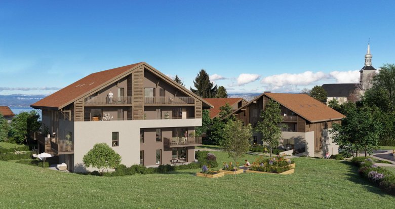 Achat / Vente programme immobilier neuf Saint-Paul-en-Chablais centre-ville proche supermarché (74500) - Réf. 11862