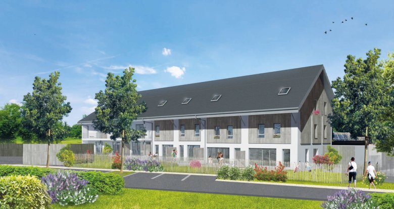 Achat / Vente programme immobilier neuf Sales cœur village à deux pas de la mairie et de l’école (74150) - Réf. 11304