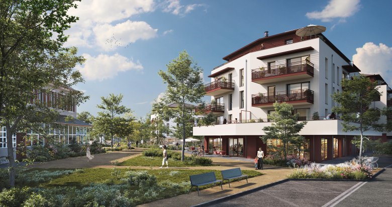 Achat / Vente programme immobilier neuf Sciez coeur de ville proche lac Léman (74140) - Réf. 8235