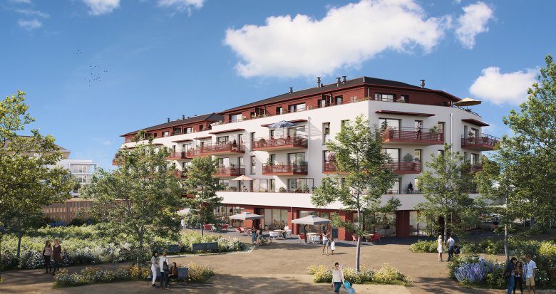 Achat / Vente programme immobilier neuf Sciez coeur de ville proche lac Léman (74140) - Réf. 8235