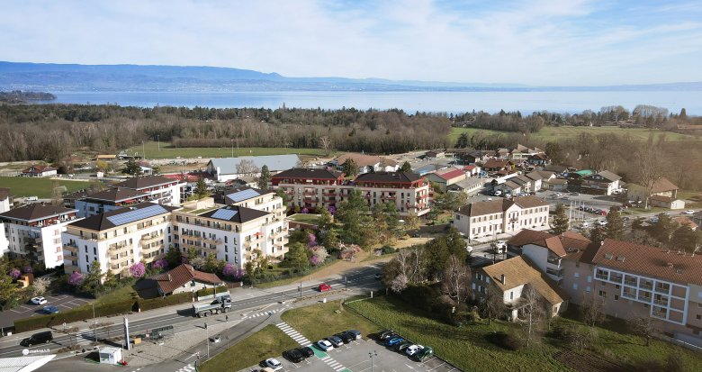 Achat / Vente programme immobilier neuf Sciez coeur de ville proche lac Léman (74140) - Réf. 8235