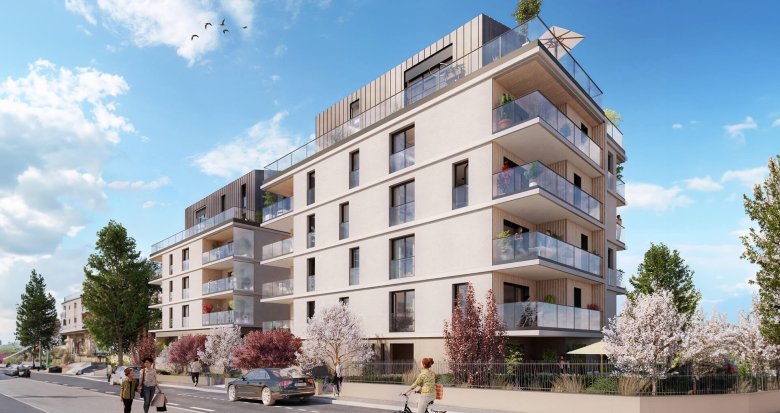 Achat / Vente programme immobilier neuf Thonon-les-Bains à 20 minutes à pied du lac Léman (74200) - Réf. 9182