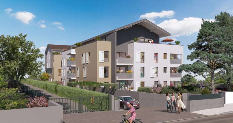 Achat / Vente programme immobilier neuf Thonon-les-Bains quartier Concise à 10 min à pied du port (74200) - Réf. 8253
