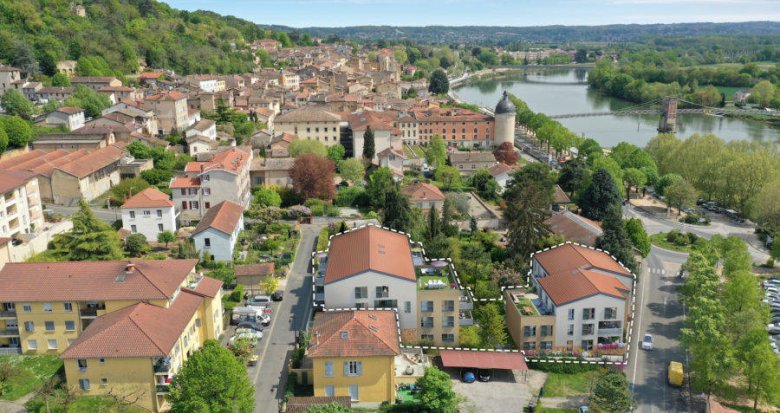 Achat / Vente programme immobilier neuf Trévoux à deux pas des quais de Saône et du centre-ville (01600) - Réf. 10804