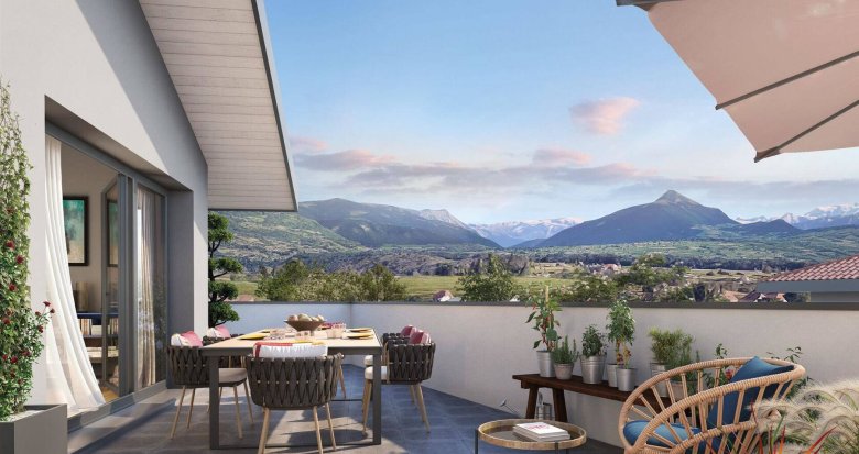 Achat / Vente programme immobilier neuf Vétraz-Monthoux avec vue sur le Mont Salève (74100) - Réf. 11292