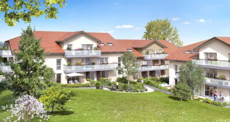 Achat / Vente programme immobilier neuf Vulbens coeur de ville (74520) - Réf. 3227