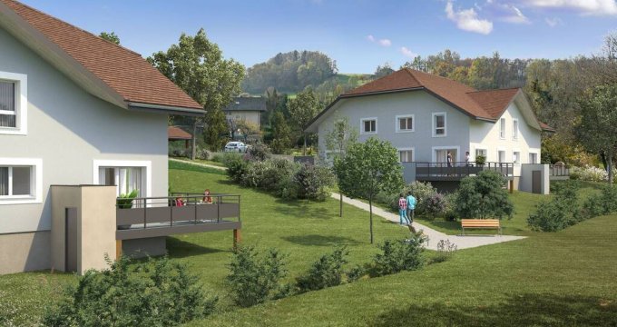 Achat / Vente programme immobilier neuf Sillingy à 8km de l’autoroute Chambéry-Genève (74330) - Réf. 11391