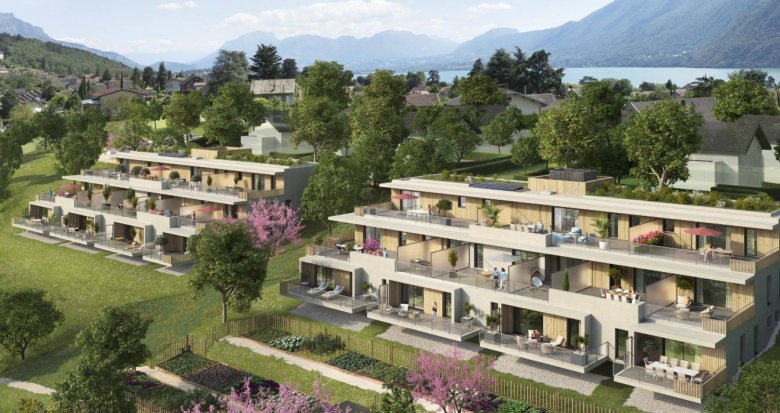 Achat / Vente programme immobilier neuf Brison-Saint-Innocent à 5 min à vélo du lac du Bourget (73100) - Réf. 12073